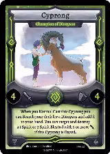Cyprong - Champion of Dionysus (TP4-02) — card price