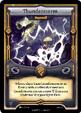 Thunderstorm - Supercell (TP4-10) — card price