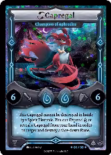 Capregal - Champion of Aphrodite (Serialized) (x/99) — card price