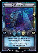 Chronodile (Serialized) (x/99) — card price
