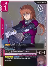 Marida Cruz (Judge Pack 01) (GD01-093), Gundam Promotional Cards — Gundam card price