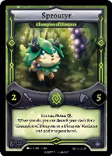 Sproutyr - Champion of Dionysus (LST-SD009) — card price
