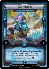 Bubbloon - Champion of Aphrodite (LST-SD023) — card price