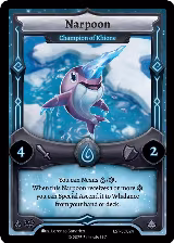 Narpoon - Champion of Khione (LST-SD024) — card price