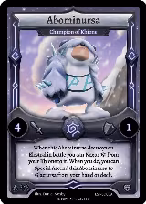 Abominursa - Champion of Khione (LST-SD039) — card price