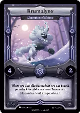 Brumalynx - Champion of Khione (LST-SD042) — card price