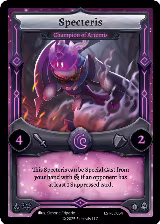 Specteris - Champion of Artemis (LST-SD054), Divine Champions: Lifestream Starter Decks — Elestrals card price