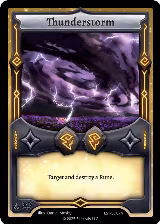 Thunderstorm (LST-SD074), Divine Champions: Lifestream Starter Decks — Elestrals card price