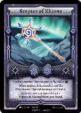 Scepter of Khione (LST-SD078) — card price