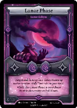 Lunar Phase - Lunar Eclipse (LST-SD089), Divine Champions: Lifestream Starter Decks — Elestrals card price
