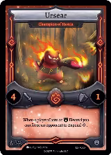 Ursear - Champion of Hestia (LST-025) — card price