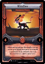 Kindleo - Champion of Hestia (LST-026) — card price