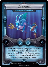 Capregal - Champion of Poseidon (LST-041) — card price