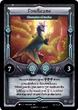 Fowlicane - Champion of Aeolus (LST-058) — card price