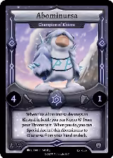 Abominursa - Champion of Khione (LST-065) — card price
