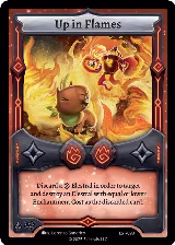 Up in Flames (LST-090), Divine Champions: Lifestream — Elestrals card price