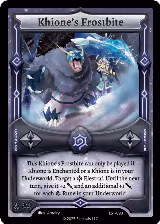 Khione's Frostbite (LST-098), Divine Champions: Lifestream — Elestrals card price