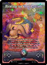 Resting on Your Laurels (Full Art) (LST-122), Divine Champions: Lifestream — Elestrals card price