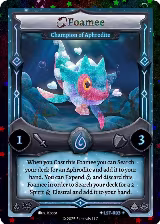 Foamee - Champion of Aphrodite (Stellar) (LST-R03), Divine Champions: Lifestream — Elestrals card price