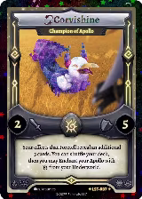 Corvishine - Champion of Apollo (Stellar) (LST-R07), Divine Champions: Lifestream — Elestrals card price