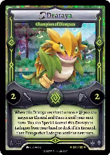 Drataya - Champion of Dionysus (Serialized) (/99), Divine Champions: Lifestream — Elestrals card price