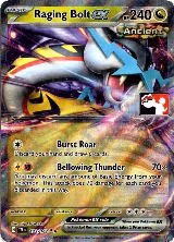 Raging Bolt ex - 123/162 (123/162), Prize Pack Series Cards — Pokémon card price