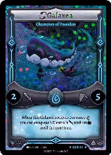 Galaxea - Champion of Poseidon (DCP-11) — card price