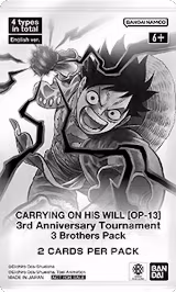 Carrying On His Will - 3rd Anniversary Tournament 3 Brothers Pack, Carrying On His Will: 3rd Anniversary Tournament Cards — One Piece card price