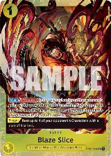 Blaze Slice (Premium Card Collection -Best Selection Vol. 5-) (OP07-116), One Piece Promotion Cards — One Piece card price