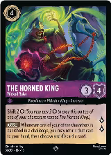 The Horned King - Wicked Ruler (36/204) — card price