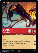 Diablo - Watchful Raven (103/204), Whispers in the Well — Lorcana card price