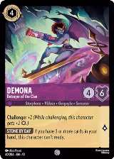 Demona - Betrayer of the Clan (40/204) — card price