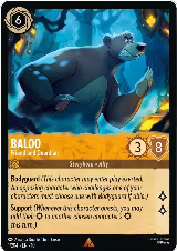 Baloo - Friend and Guardian (1/204) — card price