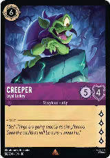 Creeper - Loyal Lackey (50/204) — card price