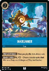 Inkrunner (169/204), Whispers in the Well — Lorcana card price