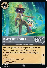 Inspector Tezuka - Resolute Officer (177/204), Whispers in the Well — Lorcana card price