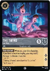 The Twins - Lost Boys (186/204), Whispers in the Well — Lorcana card price