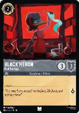 Black Heron - Real Bad Egg (182/204), Whispers in the Well — Lorcana card price