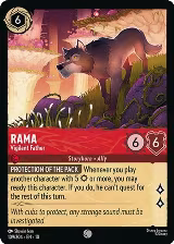 Rama - Vigilant Father (109/204), Whispers in the Well — Lorcana card price