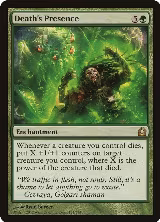 Death's Presence (121), Return to Ravnica — Magic card price