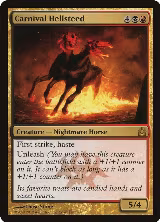 Carnival Hellsteed (147), Return to Ravnica — Magic card price
