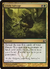 Grisly Salvage (165), Return to Ravnica — Magic card price
