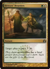 Heroes' Reunion (168), Return to Ravnica — Magic card price
