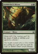 Rubbleback Rhino (132) — card price