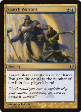 Search Warrant (193) — card price