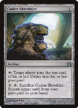 Codex Shredder (228) — card price