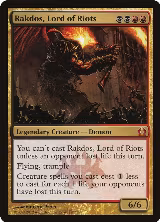 Rakdos, Lord of Riots (187) — card price