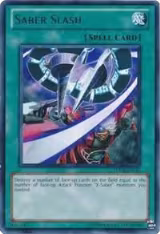 Saber Slash (TU03-EN011) — card price