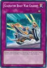 Gladiator Beast War Chariot (TU03-EN019) — card price