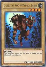 Gazelle the King of Mythical Beasts (LCYW-EN011) — card price